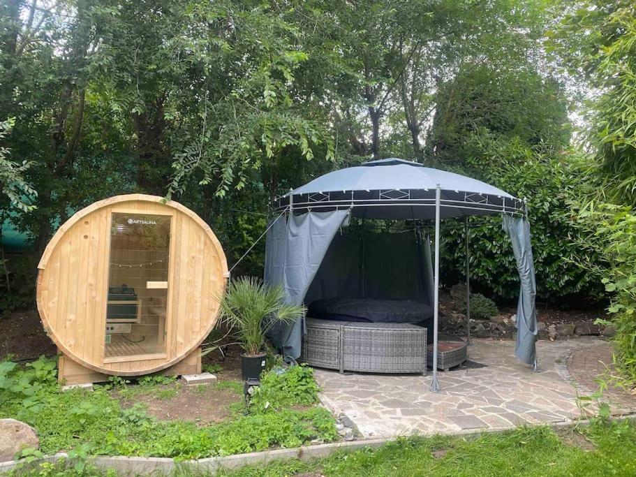 Ferien-Villa Direkt Am Rhein Sauna/Whirlpool Gotterswickerhamm Екстер'єр фото